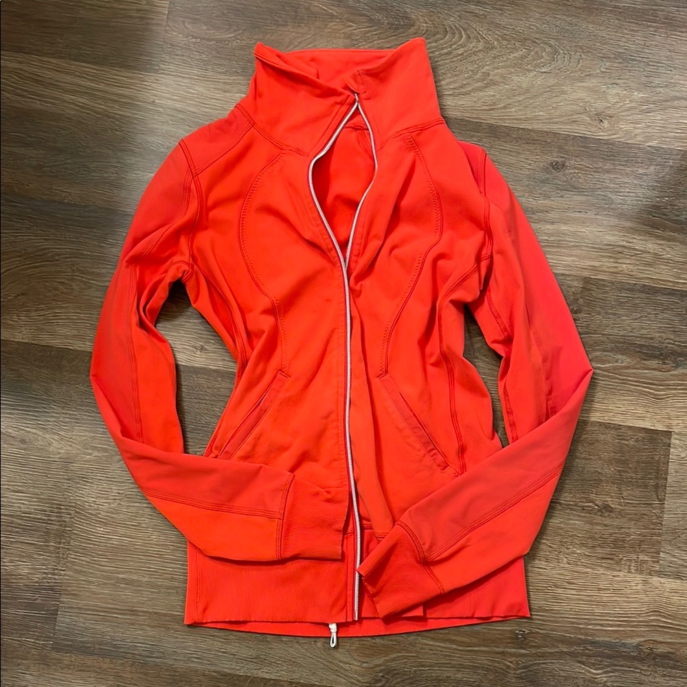 Lululemon Red Zip-Up Jacket